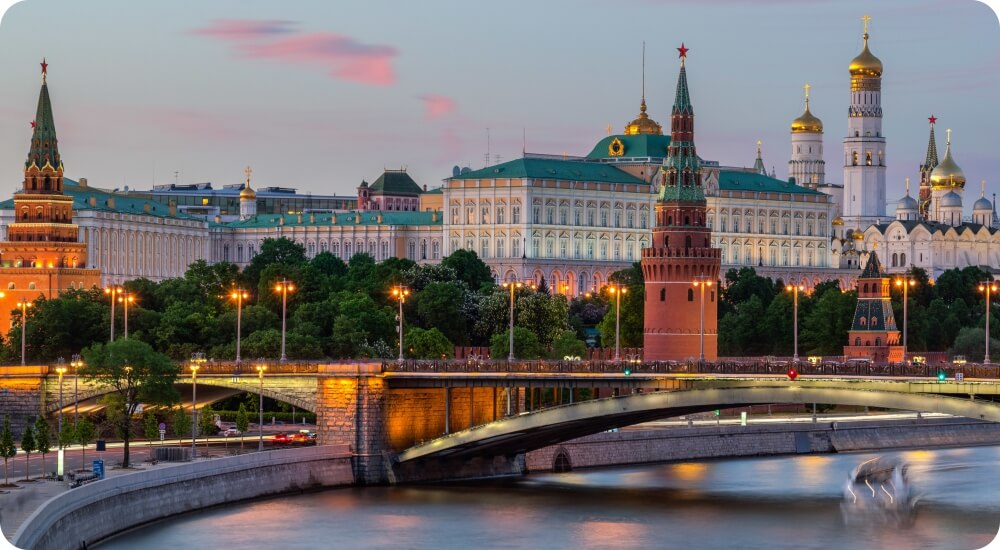 Courier service from India to russia