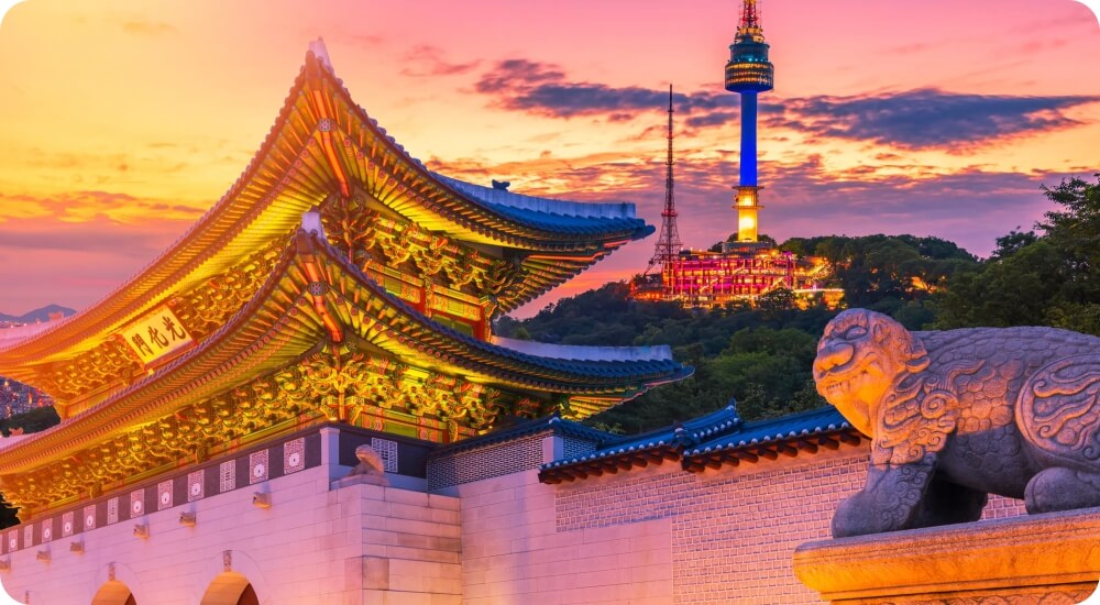 Courier service from India to south korea