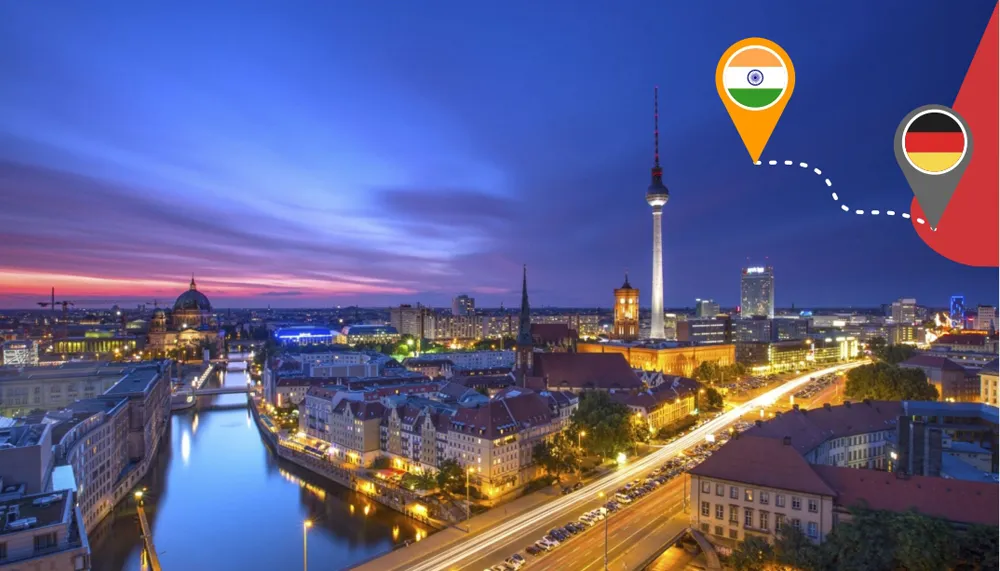 Courier service from India to Germany