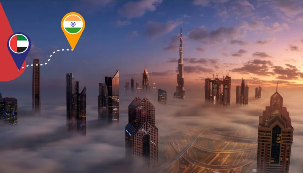 Courier service from India to UAE