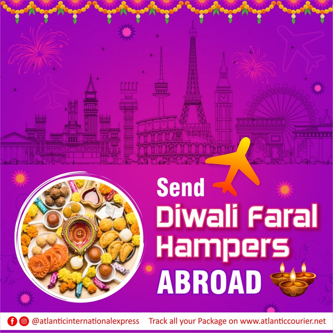 Send Diwali Faral Hampers Abroad with Atlantic