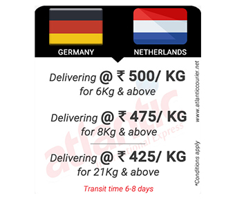 Courier service to Germany & France is more Easy from Chennai