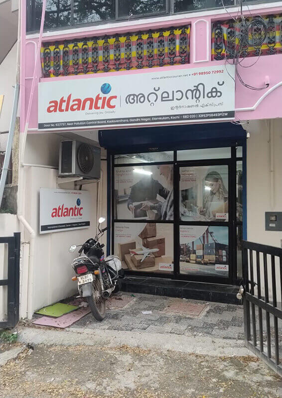 Sending an International Courier from Kochi