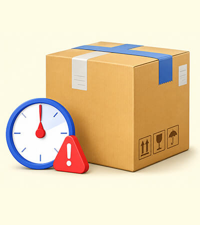 Courier tracking not updating