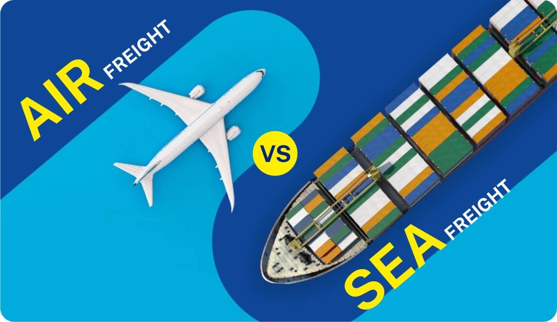 Air Freight vs. Sea Freight: Which is Best for Shipping from India to the Abroad?