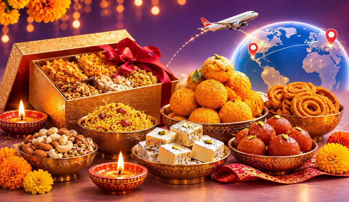 Best Diwali Food to Send Abroad from India