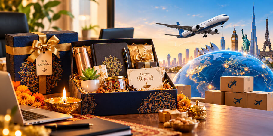 Corporate Diwali Gifts for Overseas Employees and Clients