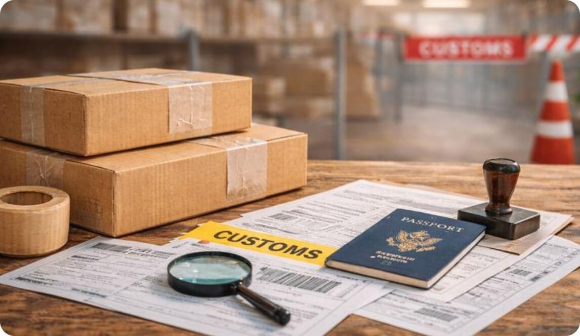  How to clear customs for a courier