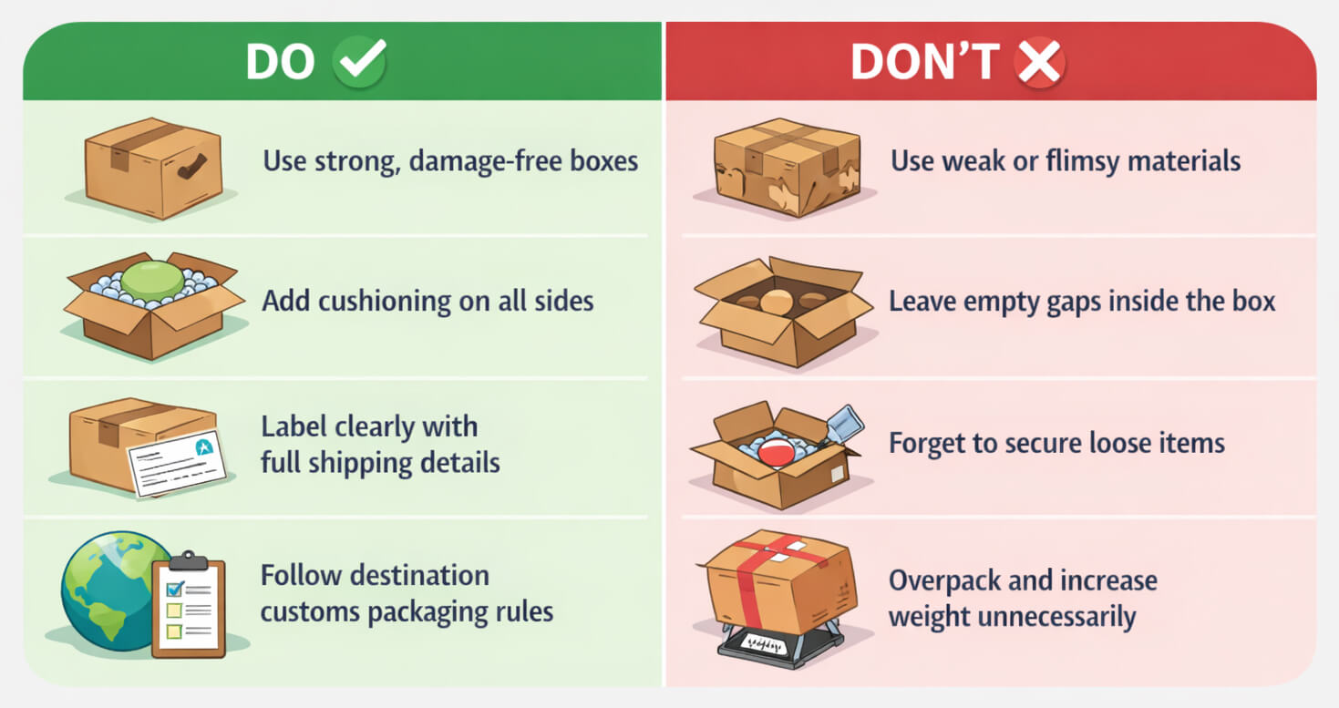 Must-Know Packaging Rules Before Sending an International Shipmen