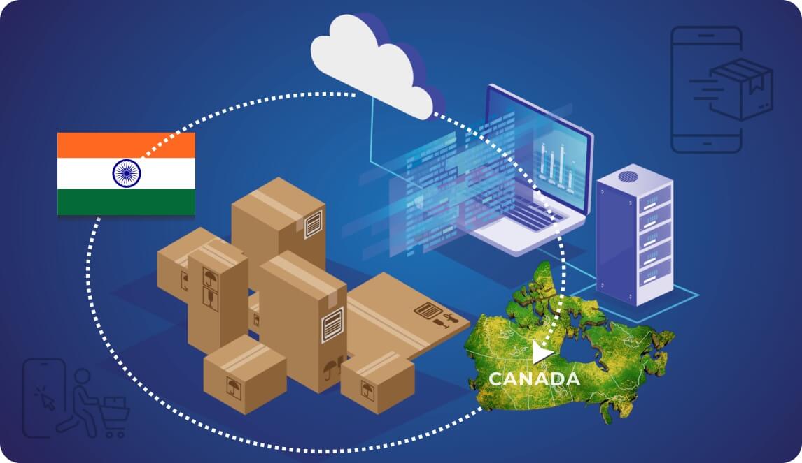 How to manage Ecommerce business shipments. India to Canada.