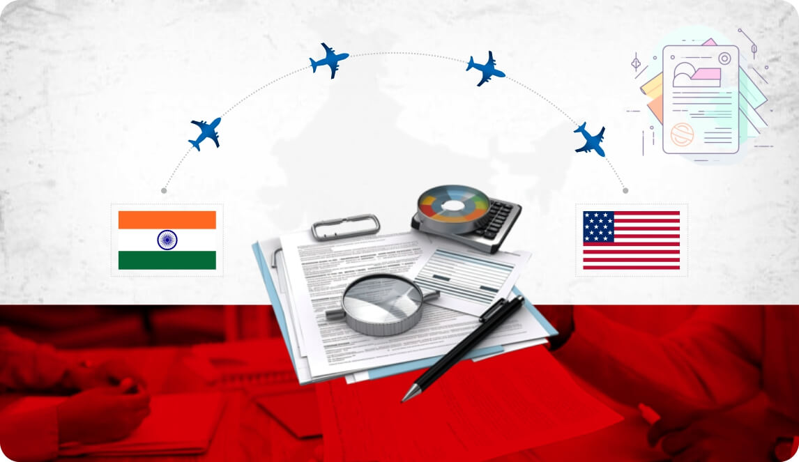 How to Send documents from India to USA Securely