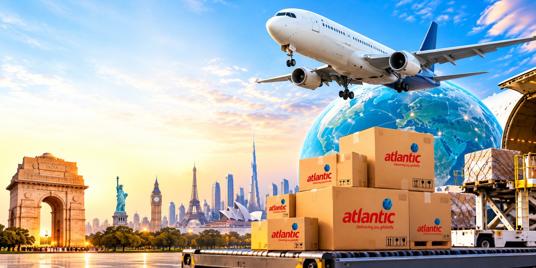 IATA certified courier company in India providing international courier and air cargo services.