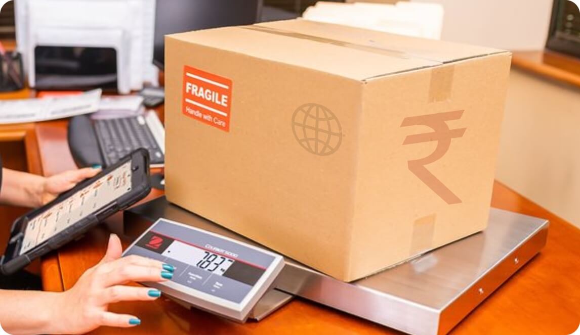 International courier weight slab pricing