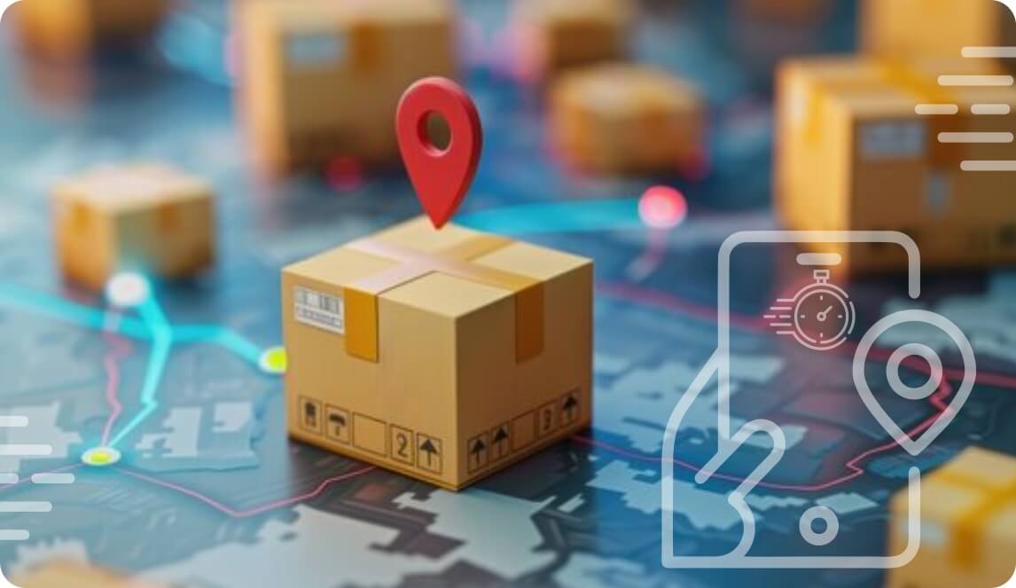 Real-time tracking expectations in courier services