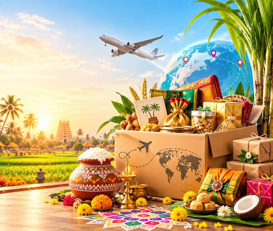Traditional Pongal and Sankranti sweets and hampers