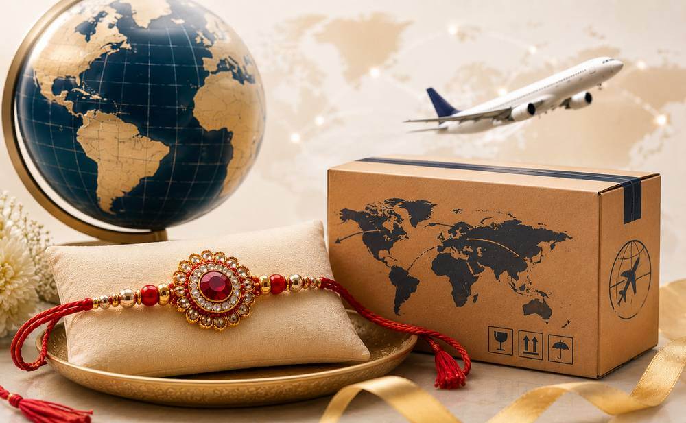 Rakhi courier from Bangalore for international Rakhi delivery through Atlantic Courier