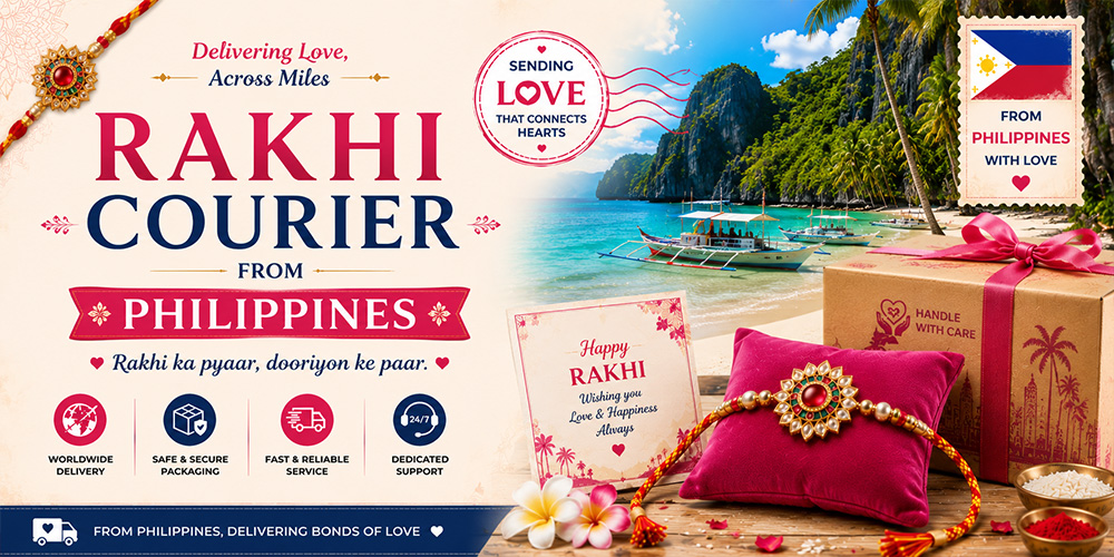 Send Rakhi to Philippines from India through Atlantic International Express