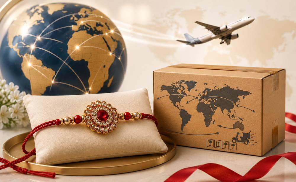 Rakhi courier from Pune for international Rakhi delivery through Atlantic Courier