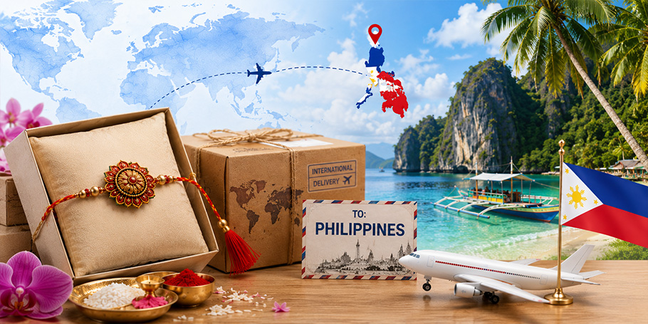 Send Rakhi to Philippines from India through Atlantic International Express