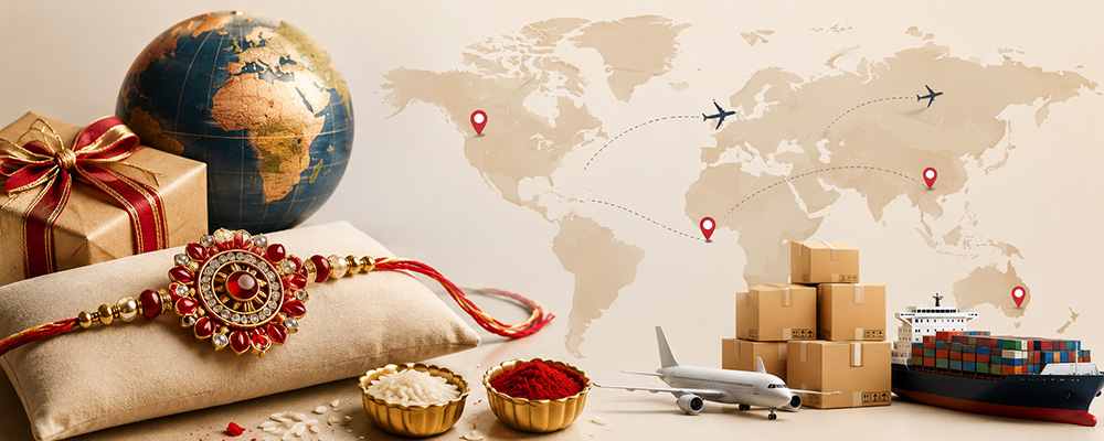 Fast and Reliable International Rakhi Delivery Worldwide