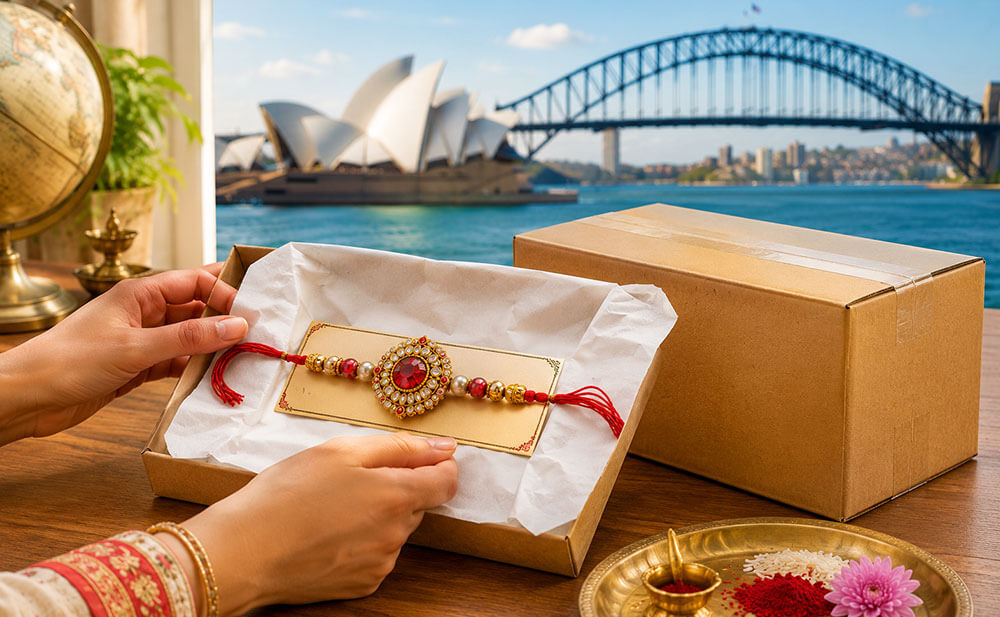 Send Rakhi to Sydney from India through Atlantic Courier