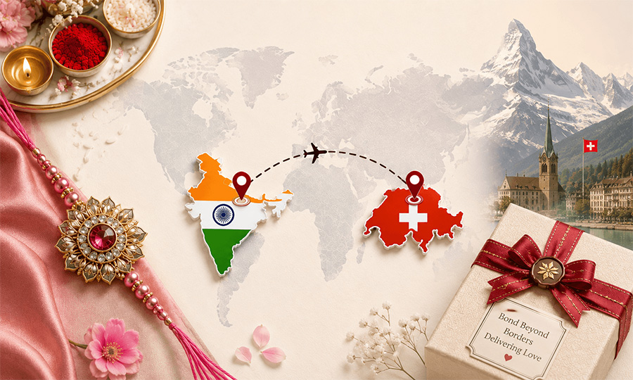 Send Rakhi to Switzerland through Atlantic Courier