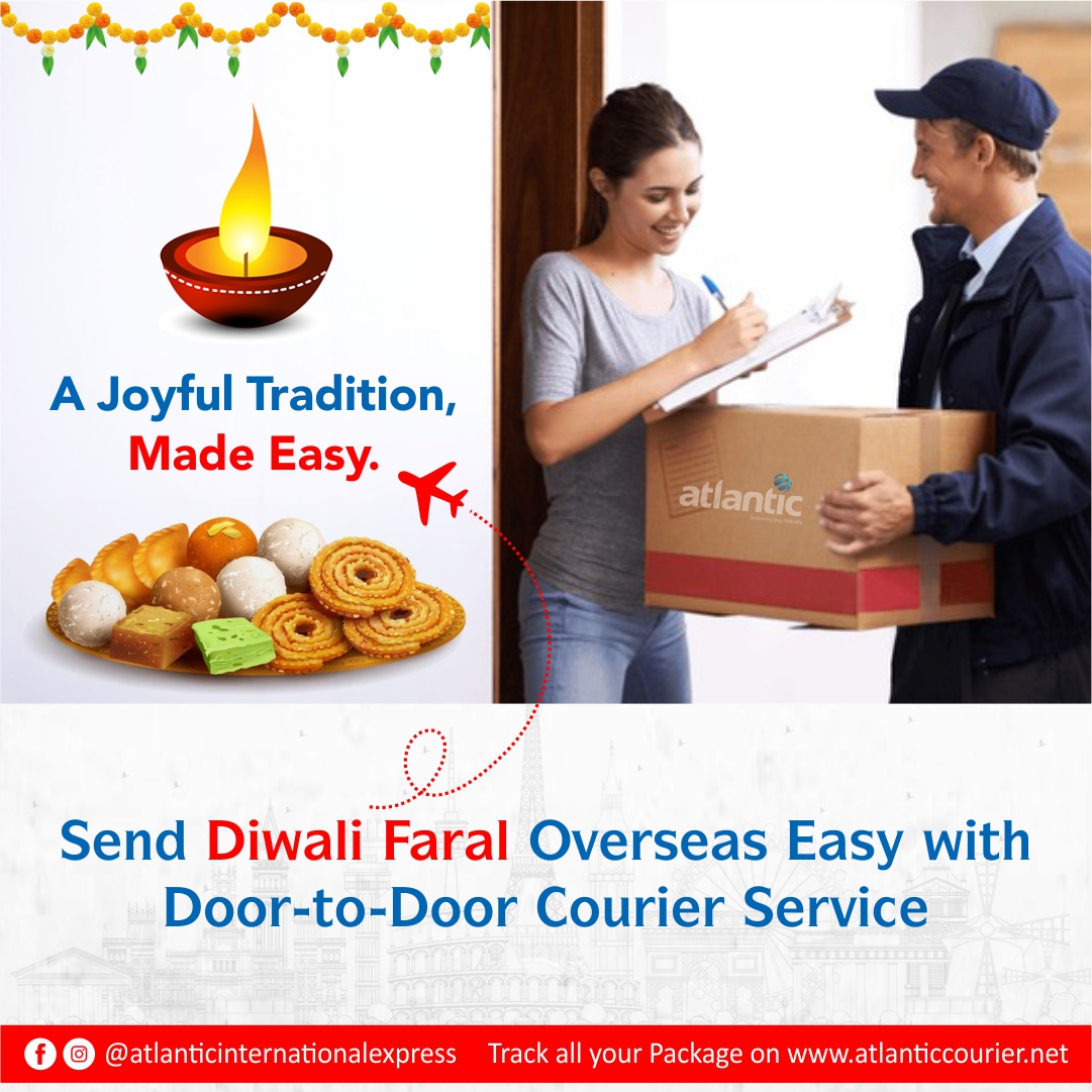  Atlantic Makes Sending Diwali Faral Overseas Easy with Door-to-Door Service